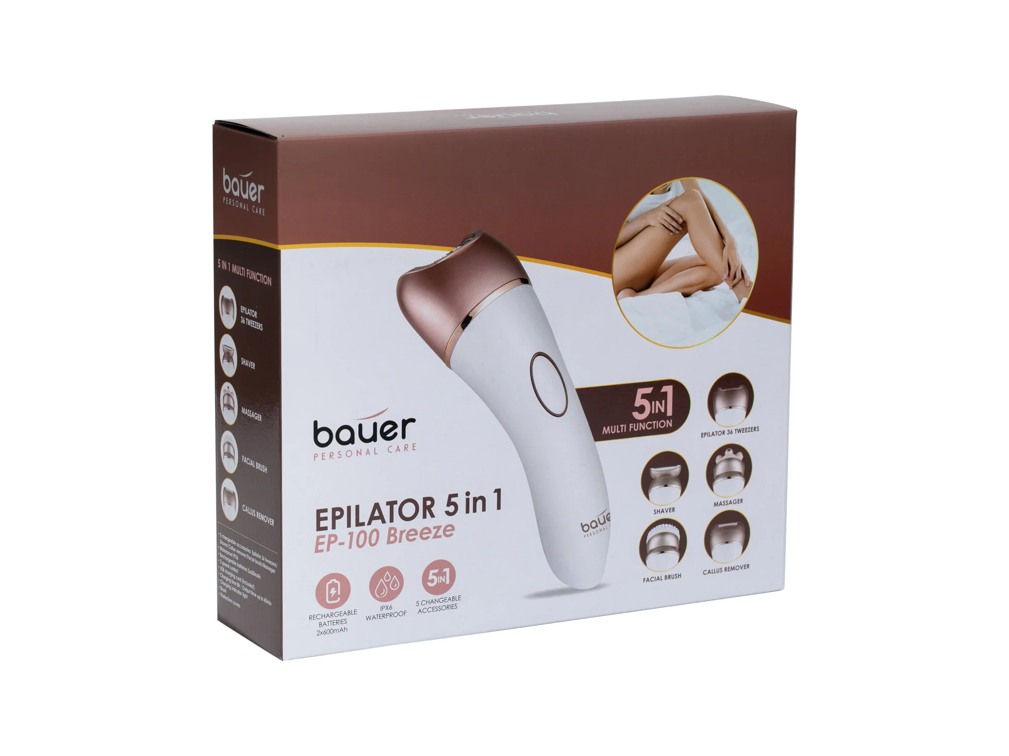 BAUER Epilator 5u1 EP-100 Breeze